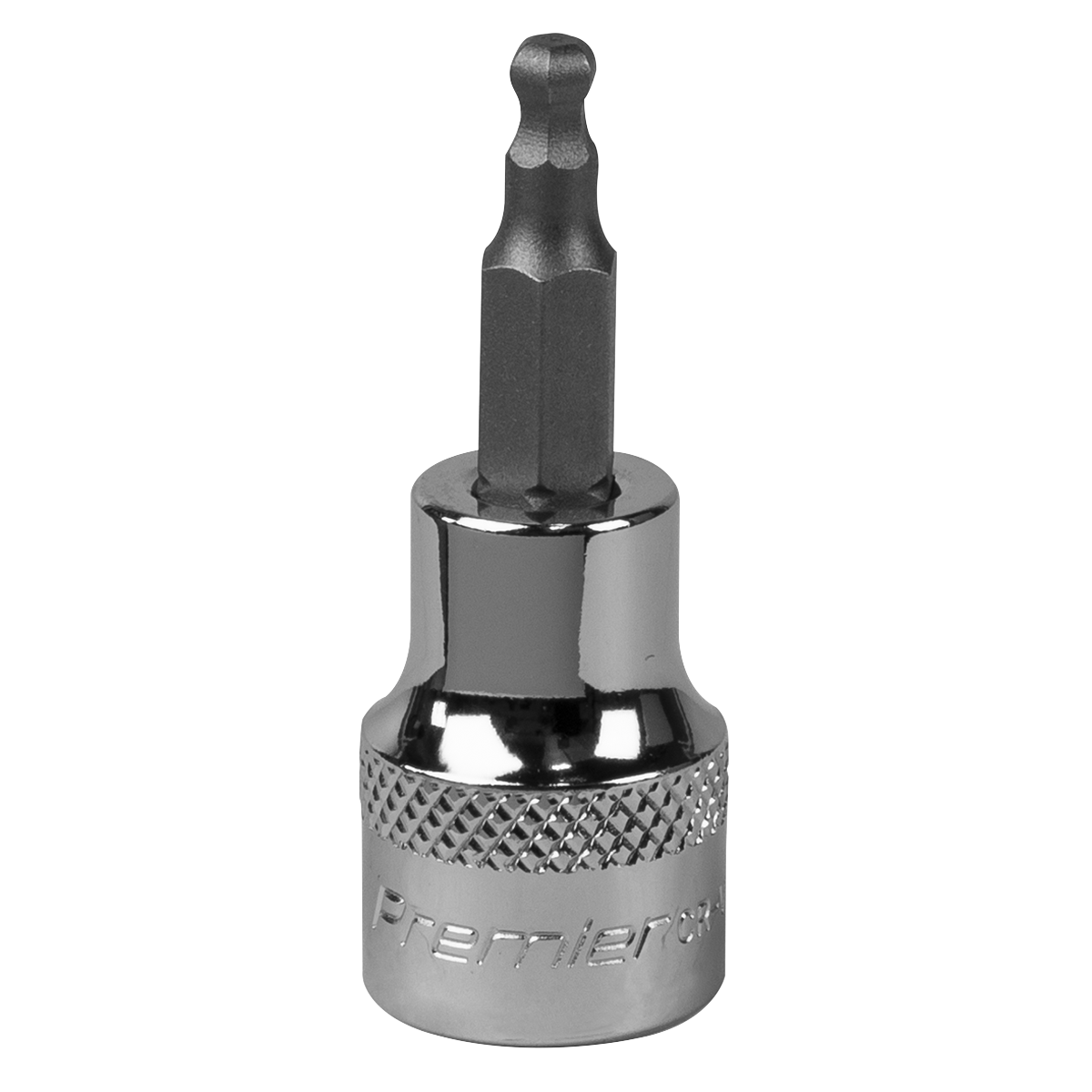 Ball-End Hex Socket Bit 4mm 3/8″Sq Drive