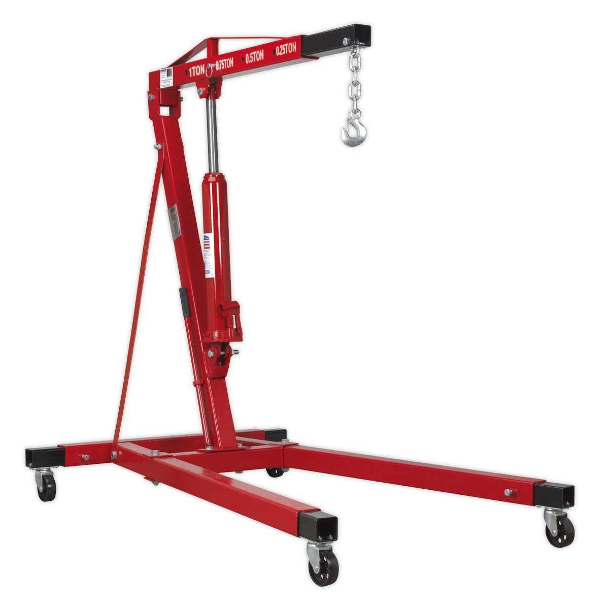 Engine Crane 1tonne Long Reach Extendable Legs