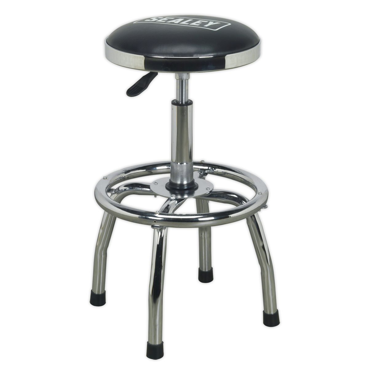 Workshop Stool Heavy-Duty Pneumatic with Adjustable Height Swivel Seat