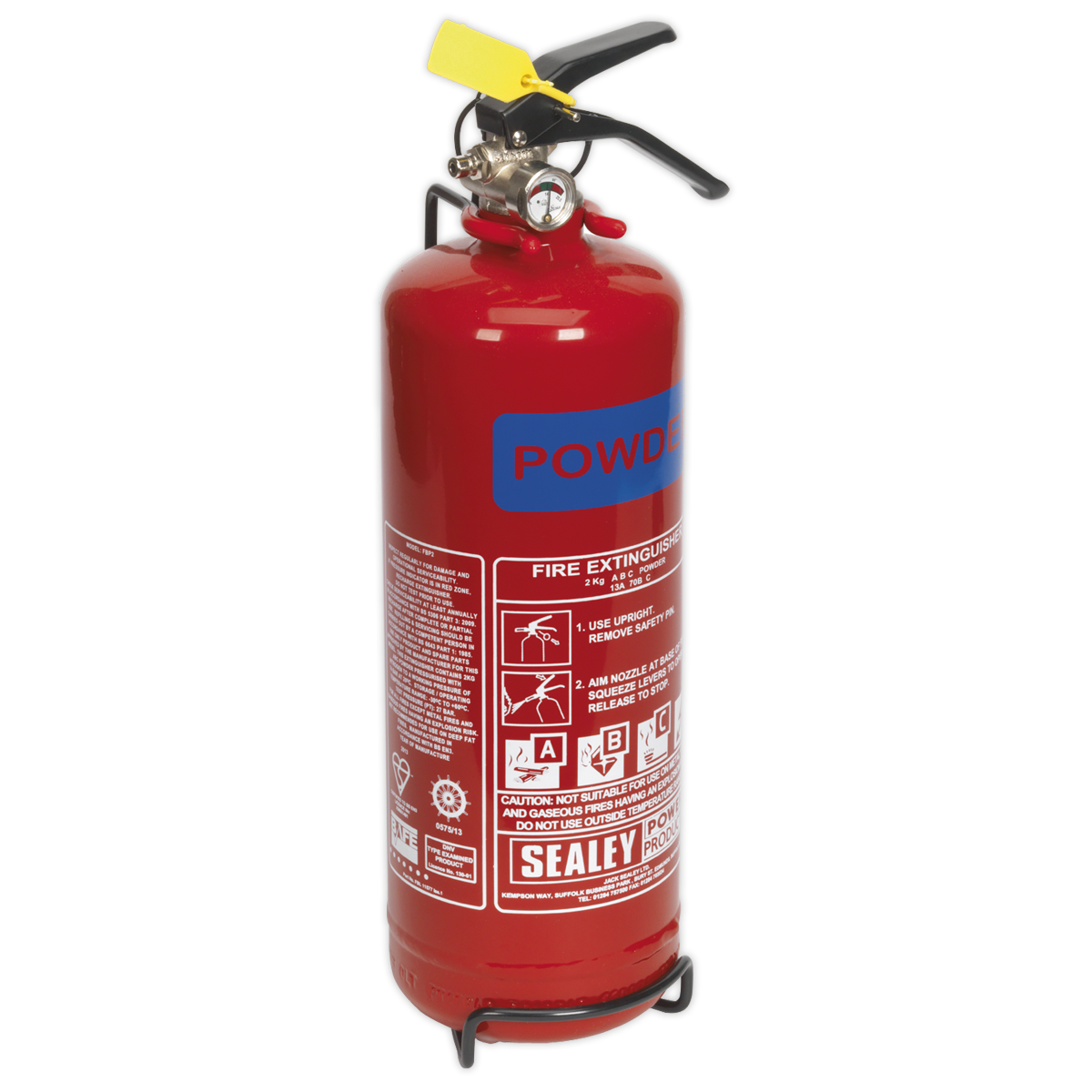 Fire Extinguisher 2kg Dry Powder