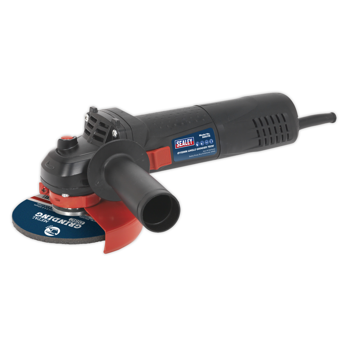 Angle Grinder Ø115mm 750W/230V Slim Body