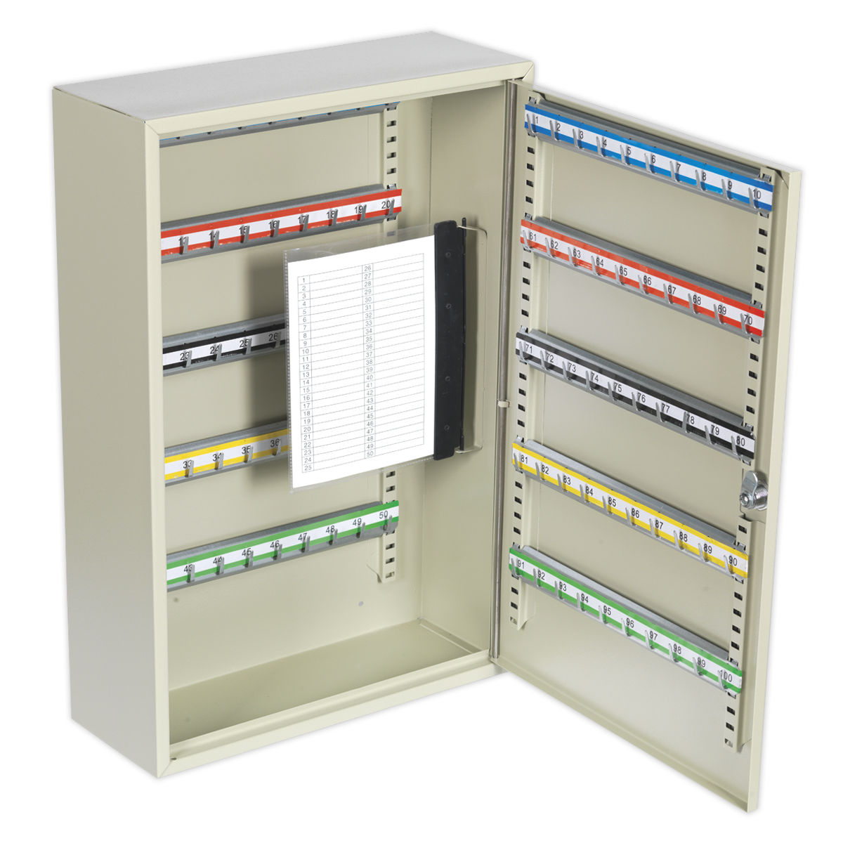 Key Cabinet 100 Key Capacity Deep
