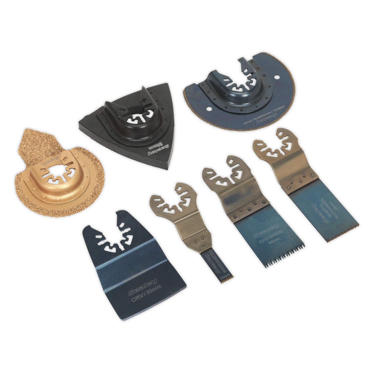 Multi-Tool All-Purpose Blade Set 7pc