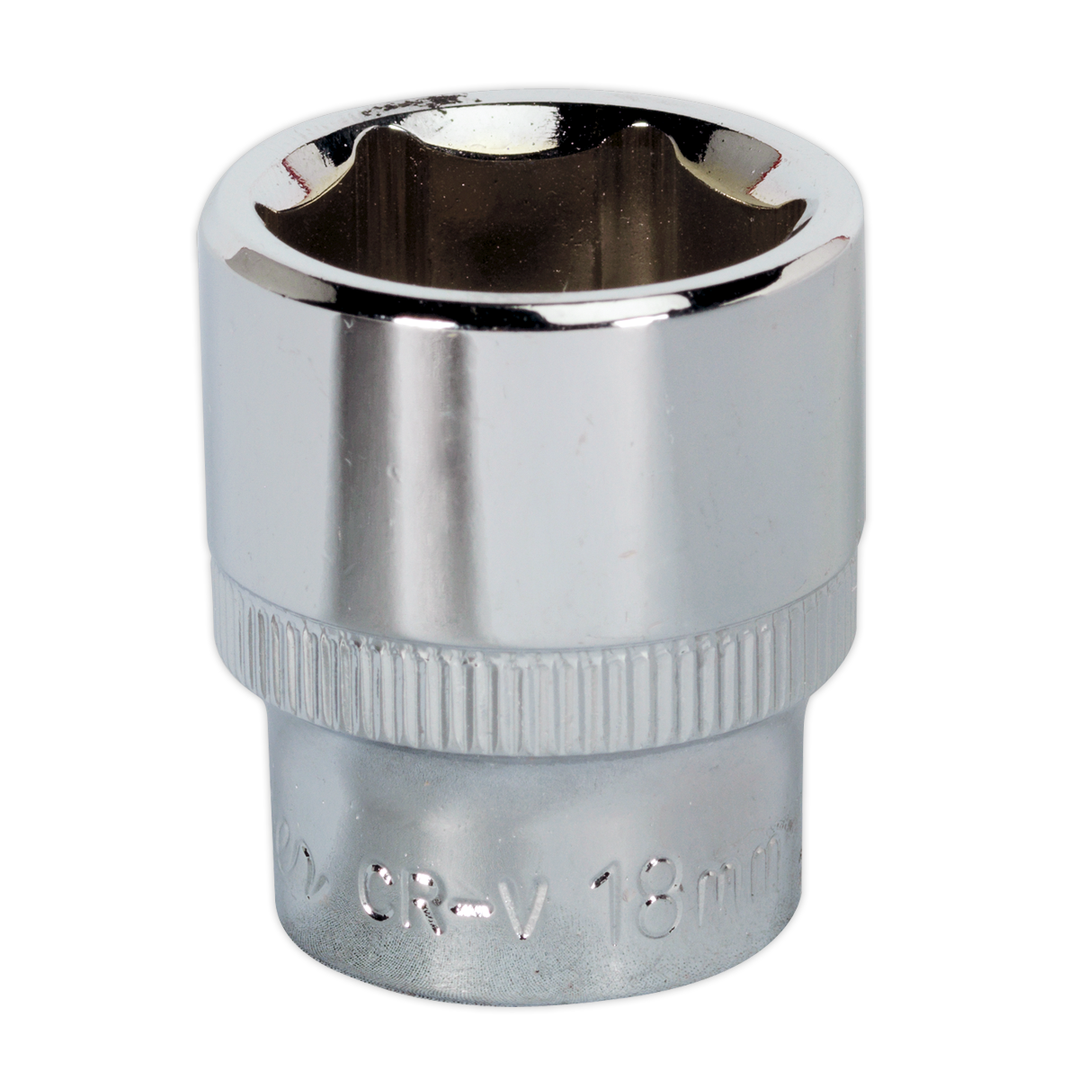 WallDrive® Socket 18mm 3/8″Sq Drive Fully Polished