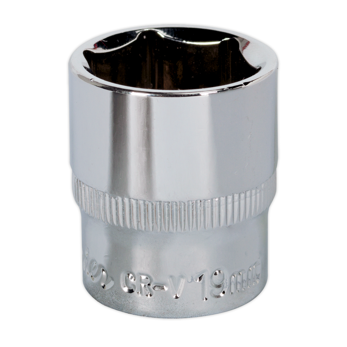 WallDrive® Socket 19mm 3/8″Sq Drive Fully Polished