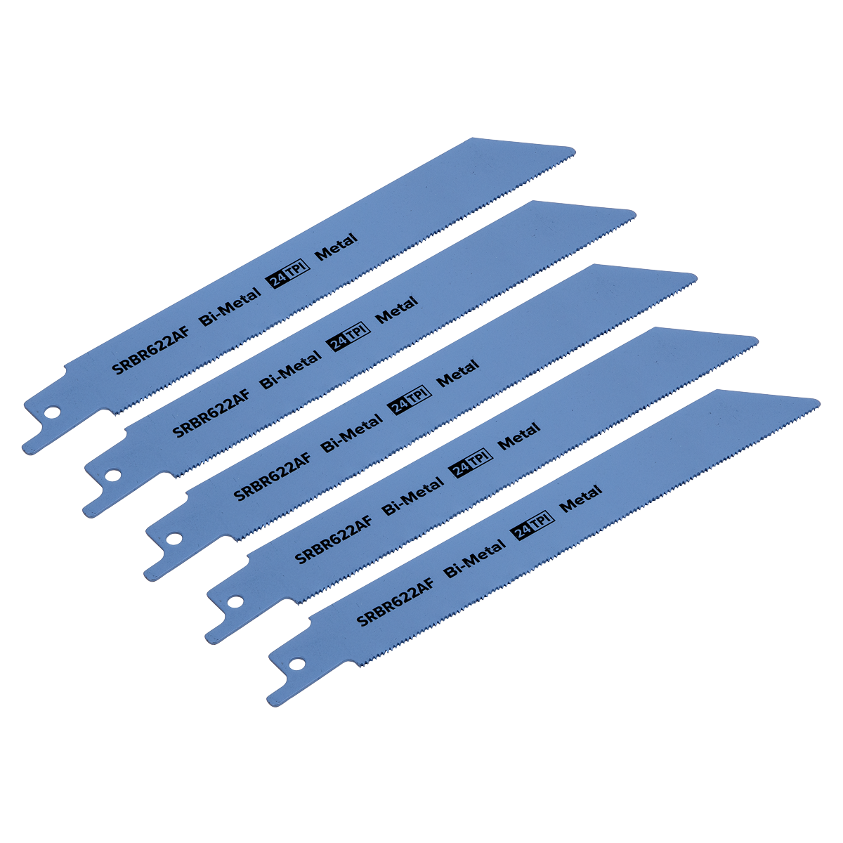 Reciprocating Saw Blade Metal 150mm 24tpi – Pack of 5