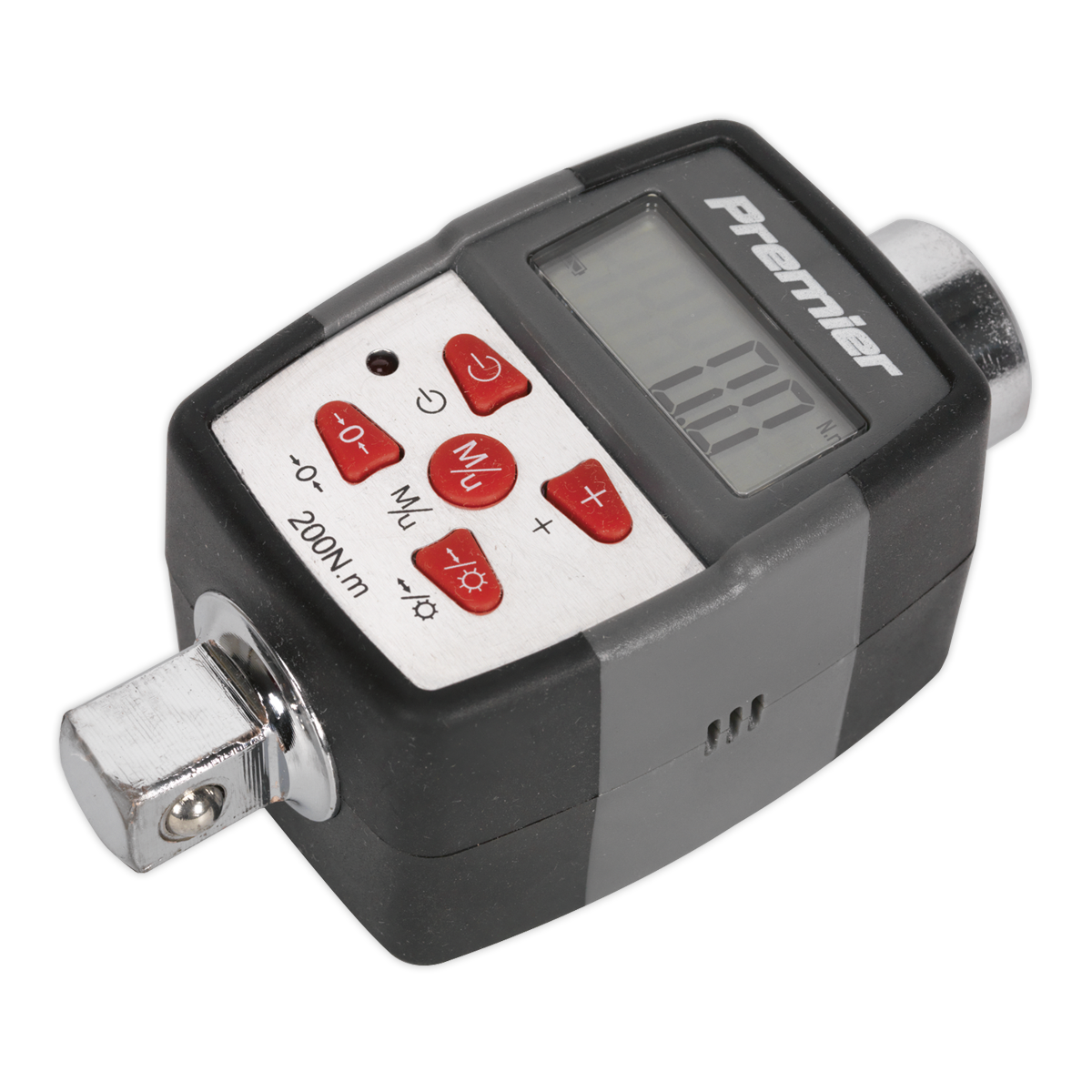 Torque Adaptor with Angle Function Digital 1/2″Sq Drive 20-200Nm(14.7-147.5lb.ft)