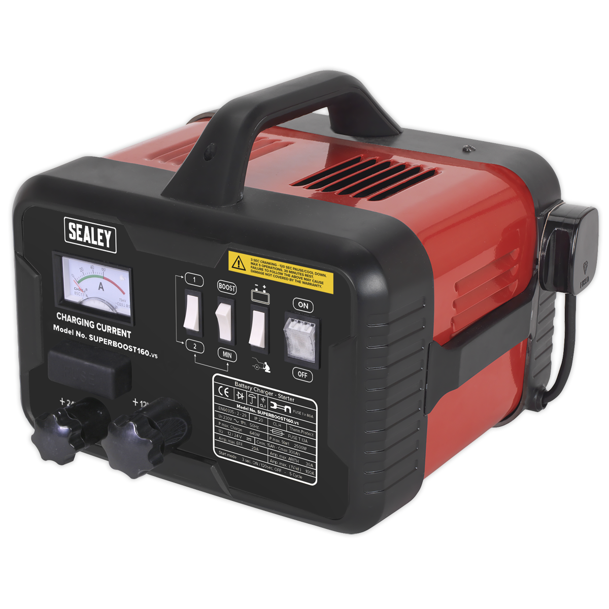 Starter/Charger 160/30Amp 12/24V 230V