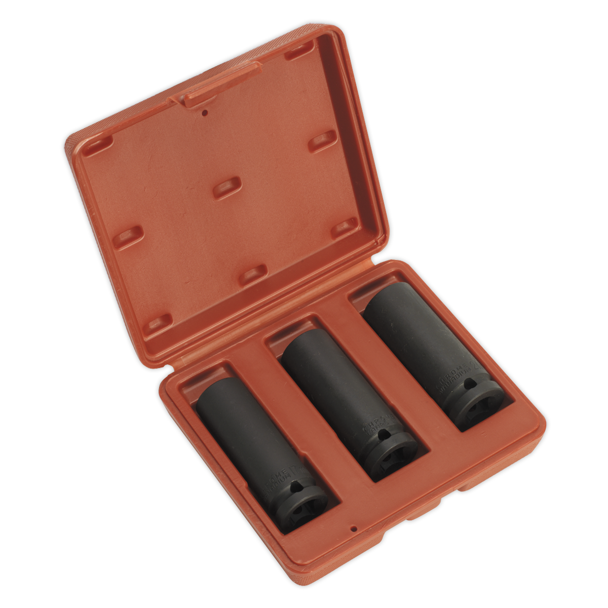 Impact Socket Set 3pc Deep 1/2″Sq Drive