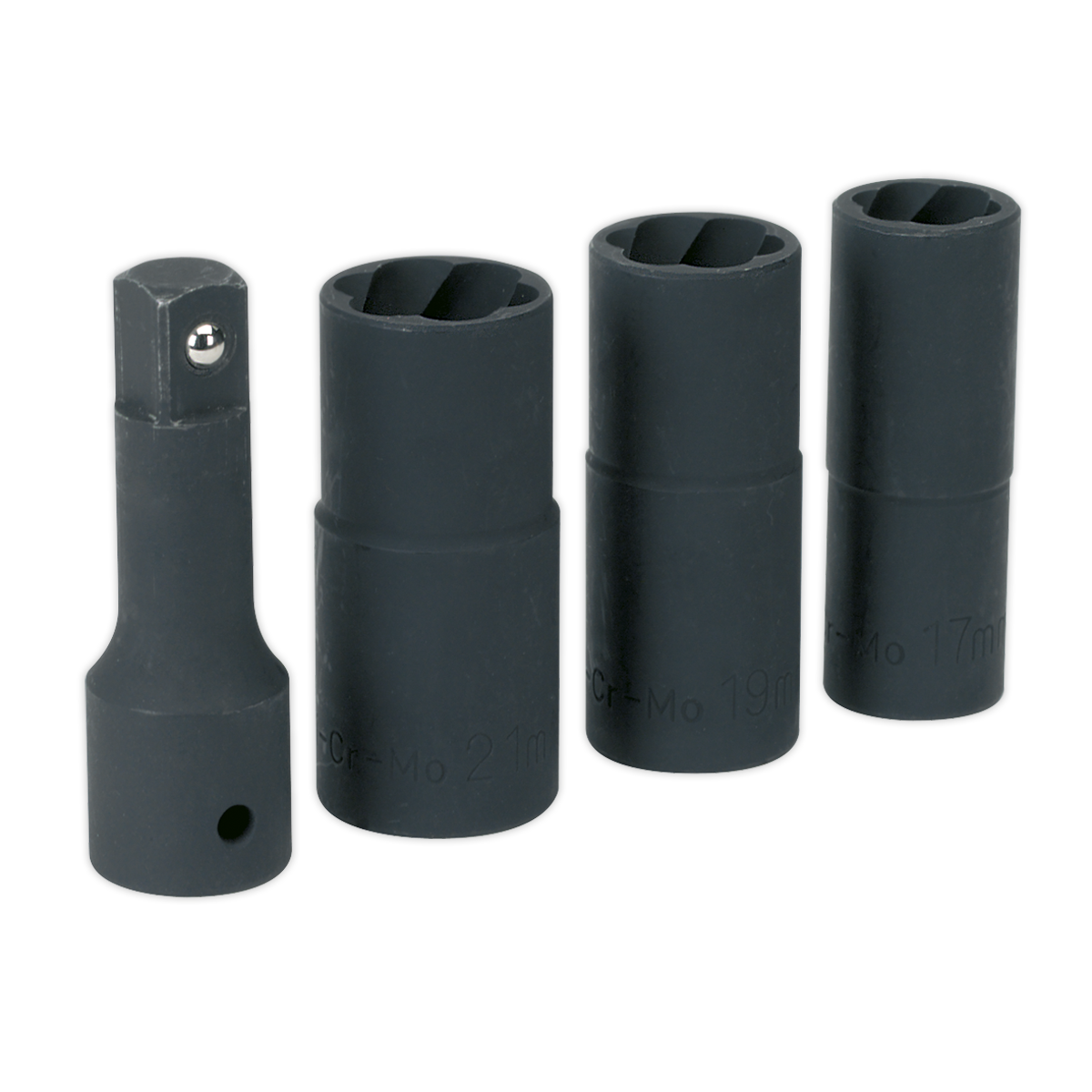 Impact Wheel Nut/Removal Flip Sockets 1/2″Sq Drive