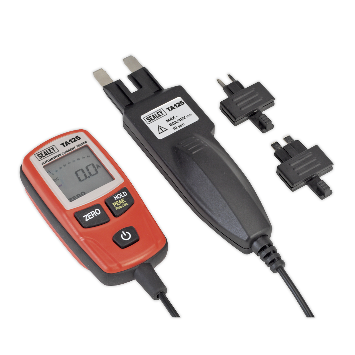 Automotive Current Tester 80A – Mini, Standard & Maxi Blade Fuses