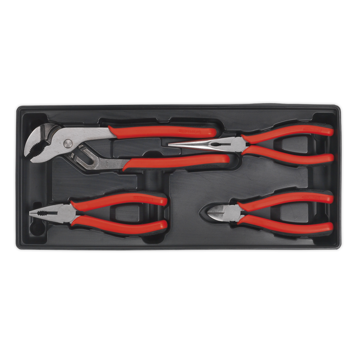 Tool Tray with Pliers Set 4pc