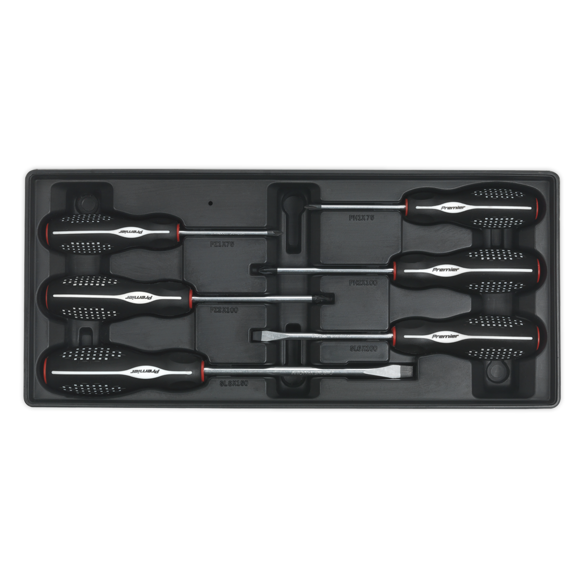 Tool Tray with Screwdriver Set 6pc