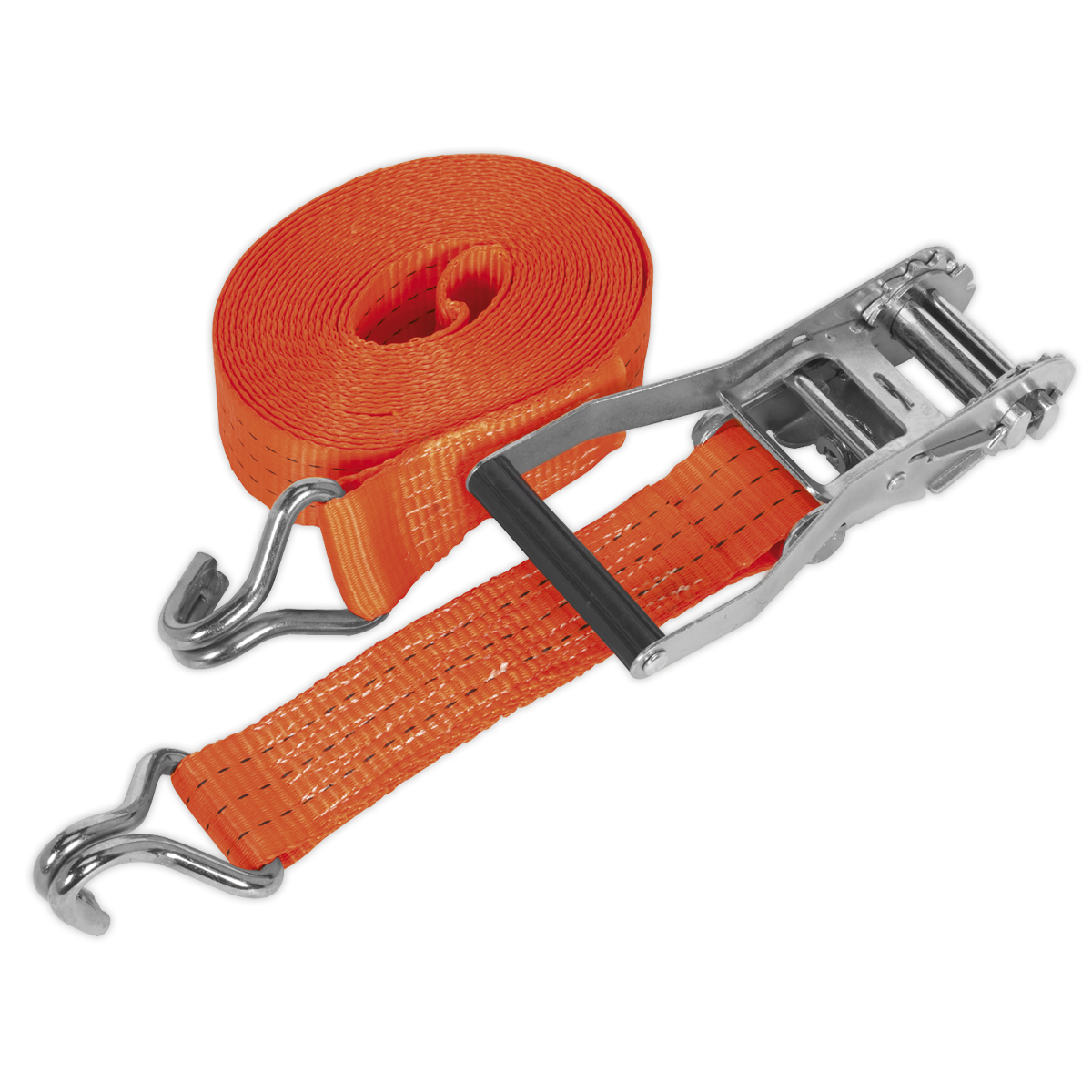 Ratchet Tie Down 50mm x 8m Polyester Webbing 3000kg Breaking Strength
