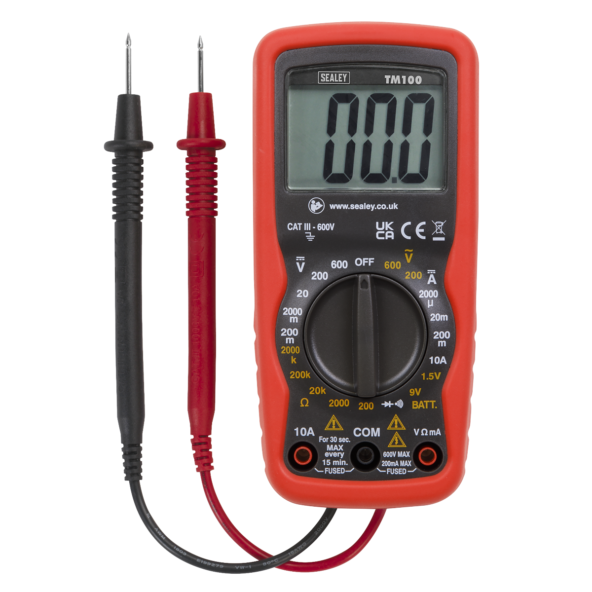 Professional Digital Multimeter – 6-Function
