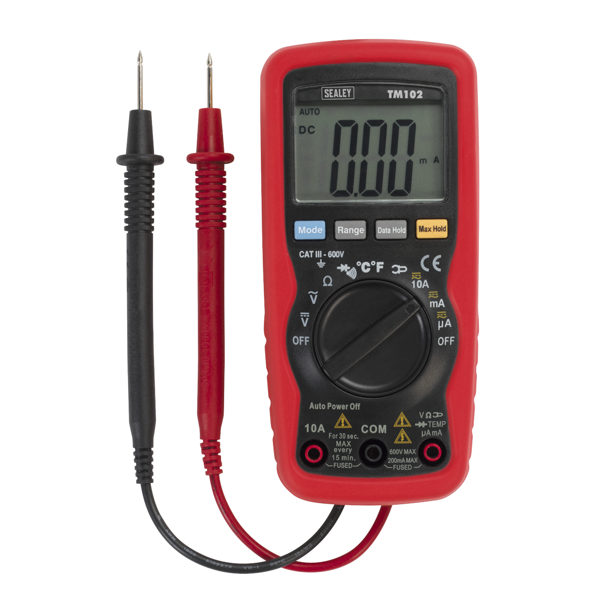 Professional Auto-Ranging Digital Multimeter – 8-Function