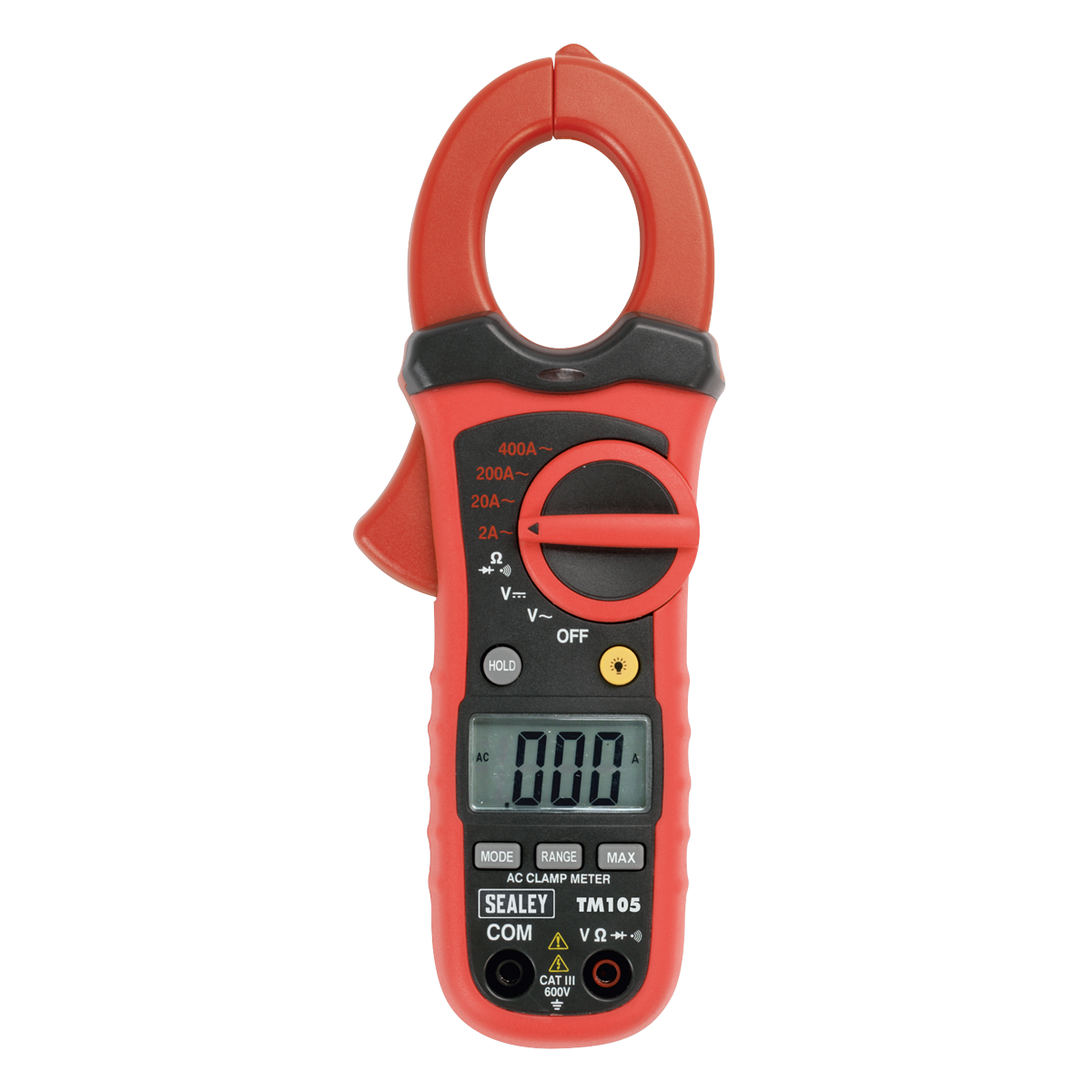 Professional Auto-Ranging Digital Clamp Meter NCVD – 6-Function