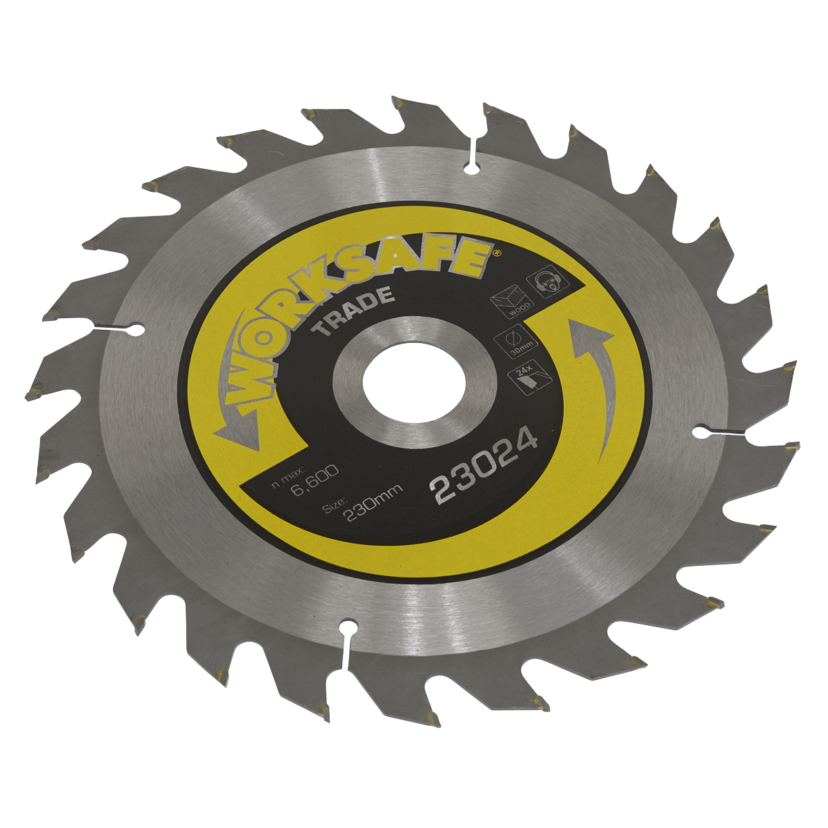 Trade Circular Saw Blade Ø230 x 30mm – 24tpu