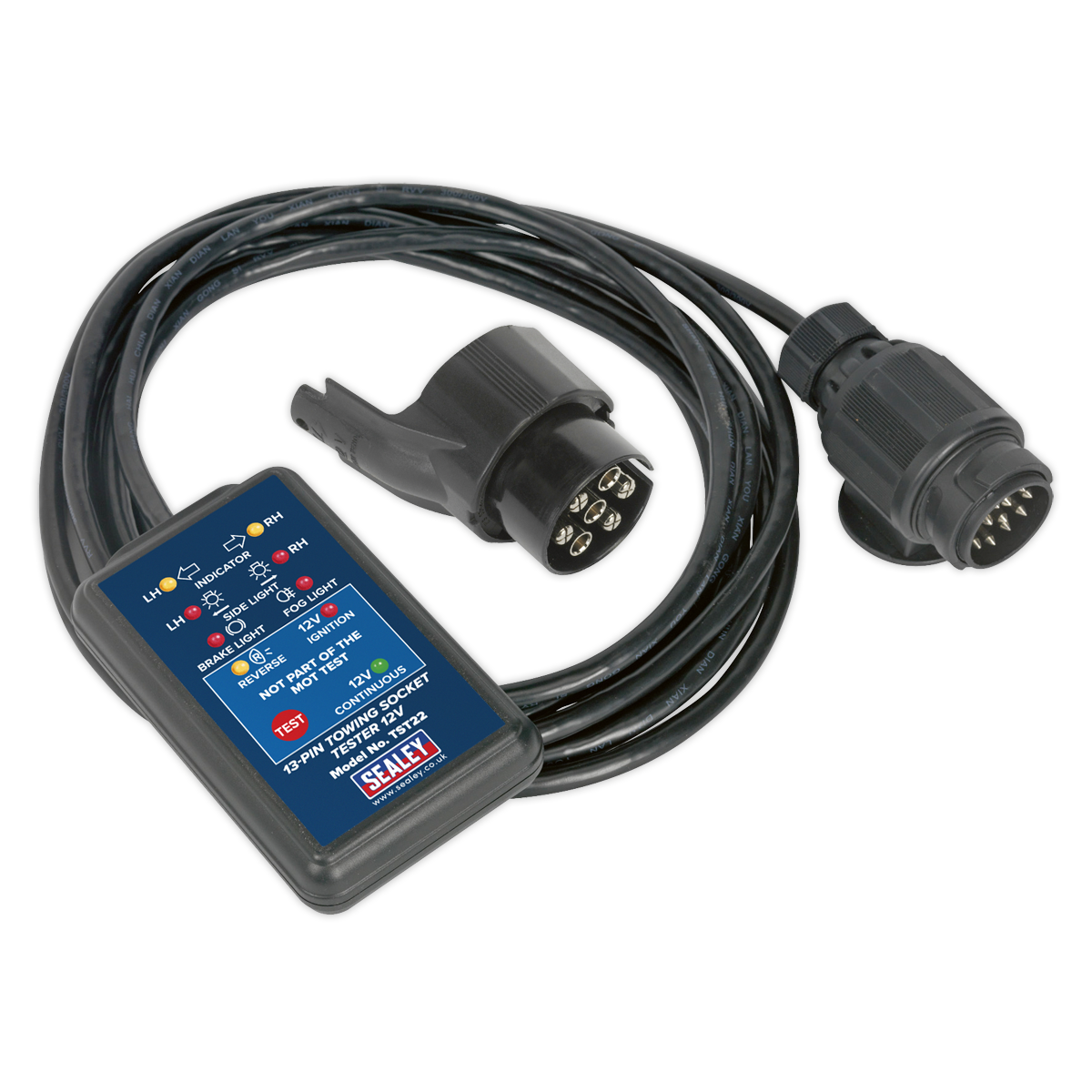 Towing Socket Tester 13-Pin 12V – DVSA Approved