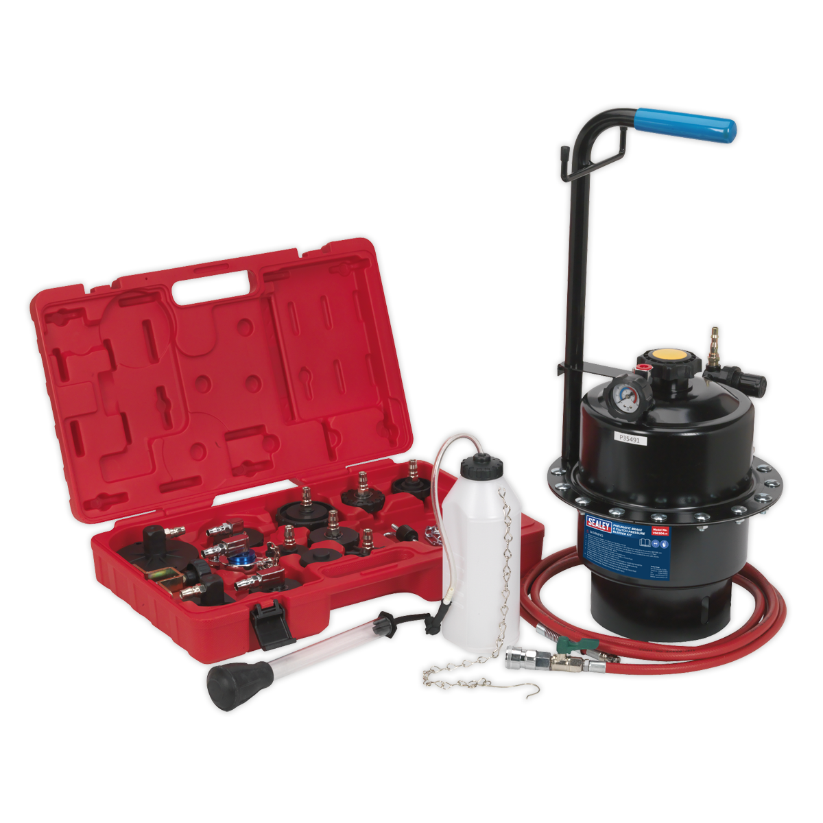 Pneumatic Brake & Clutch Pressure Bleeder Kit