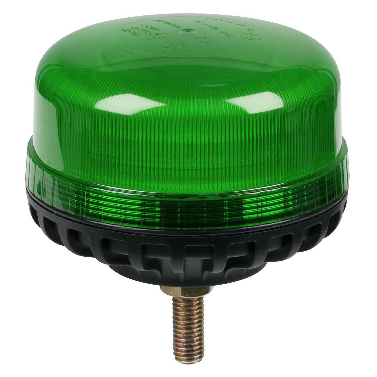 Warning Beacon SMD LED 12/24V 12mm Bolt Fixing – Green