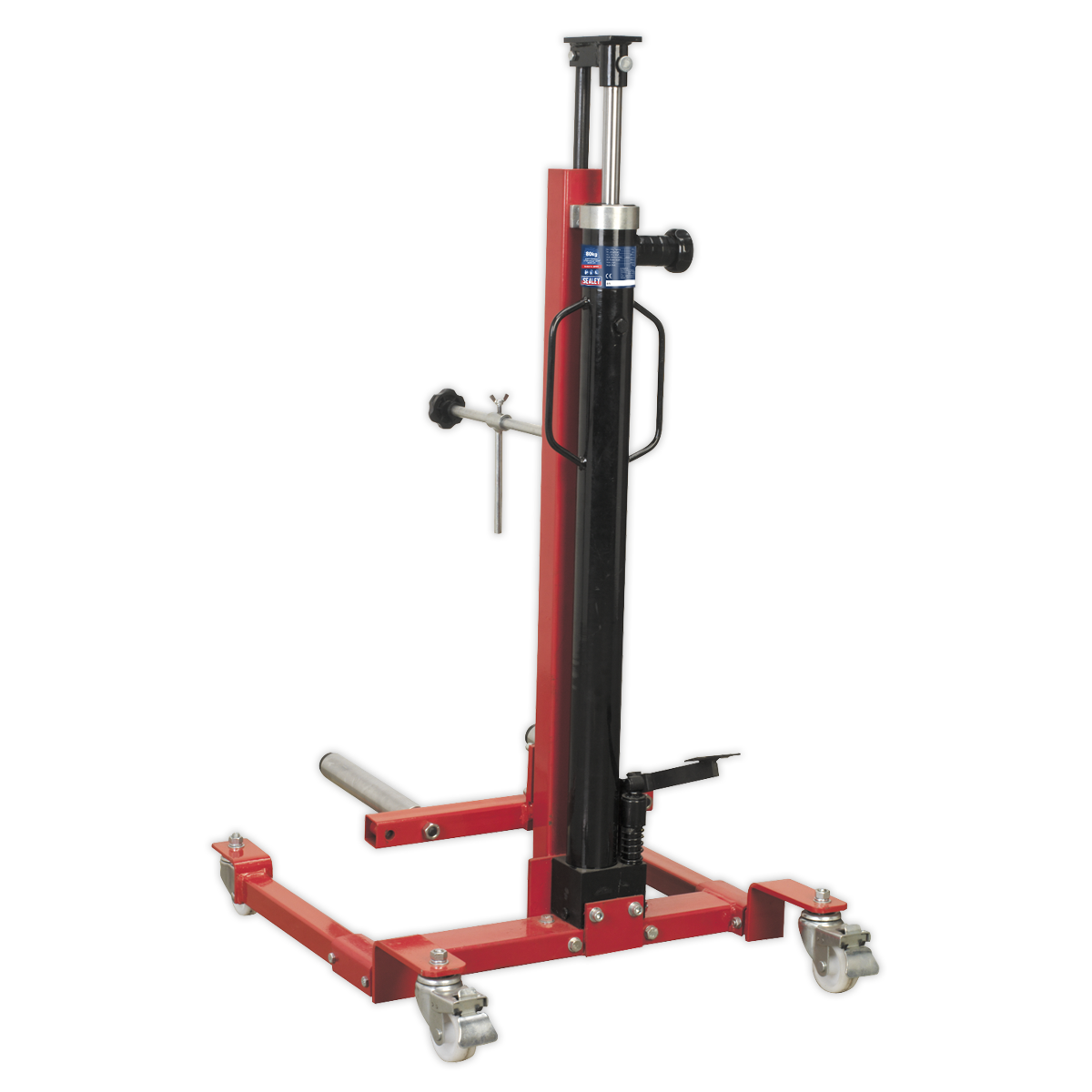 Wheel Removal/Lifter Trolley 80kg Quick Lift