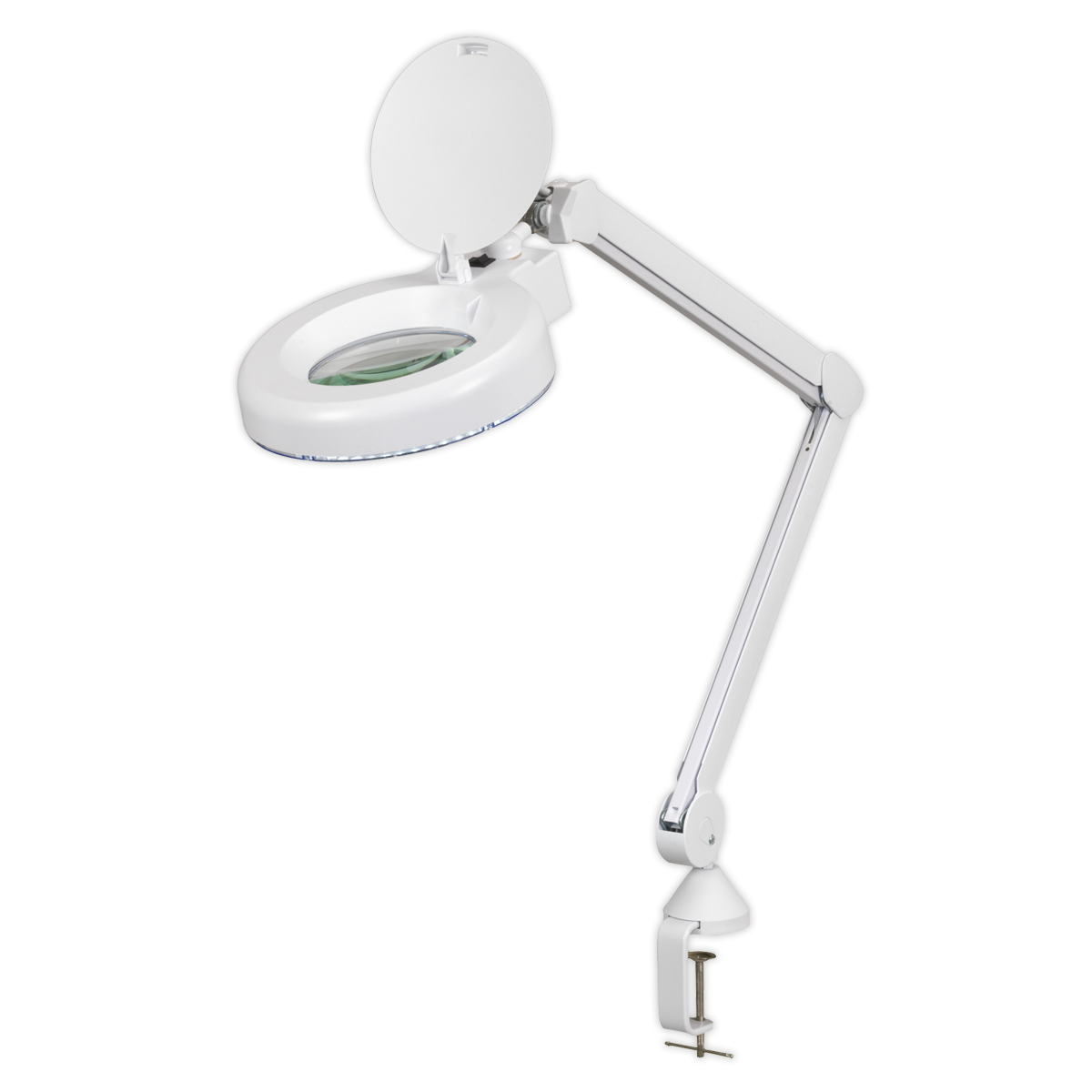 Bench Mounting Magnifying Work Light 48 SMD LED 230V