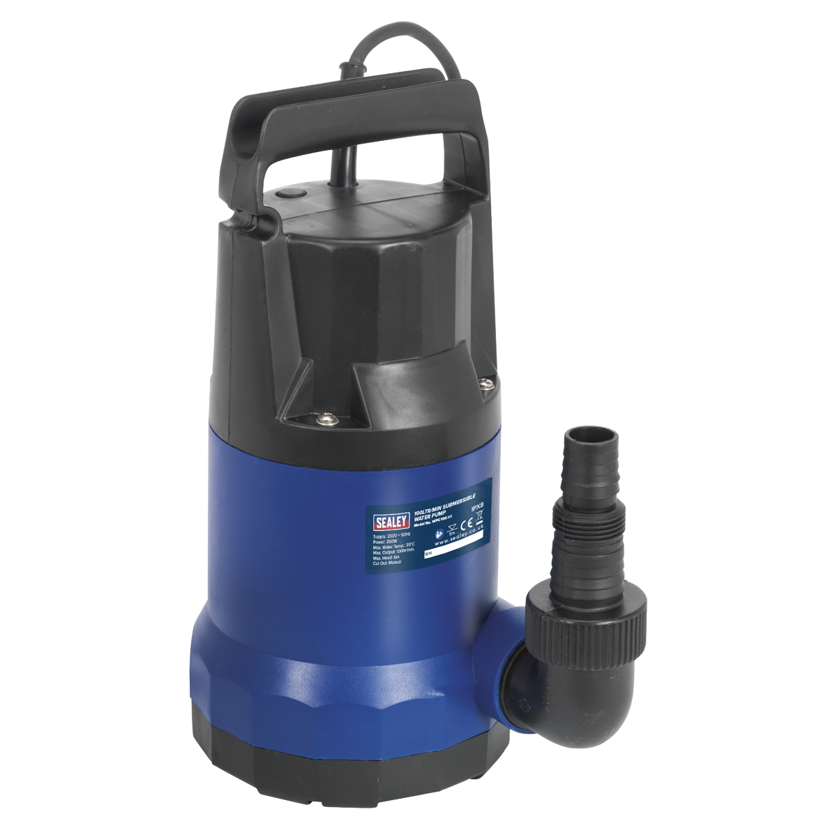 Submersible Clean Water Pump 100L/min 230V