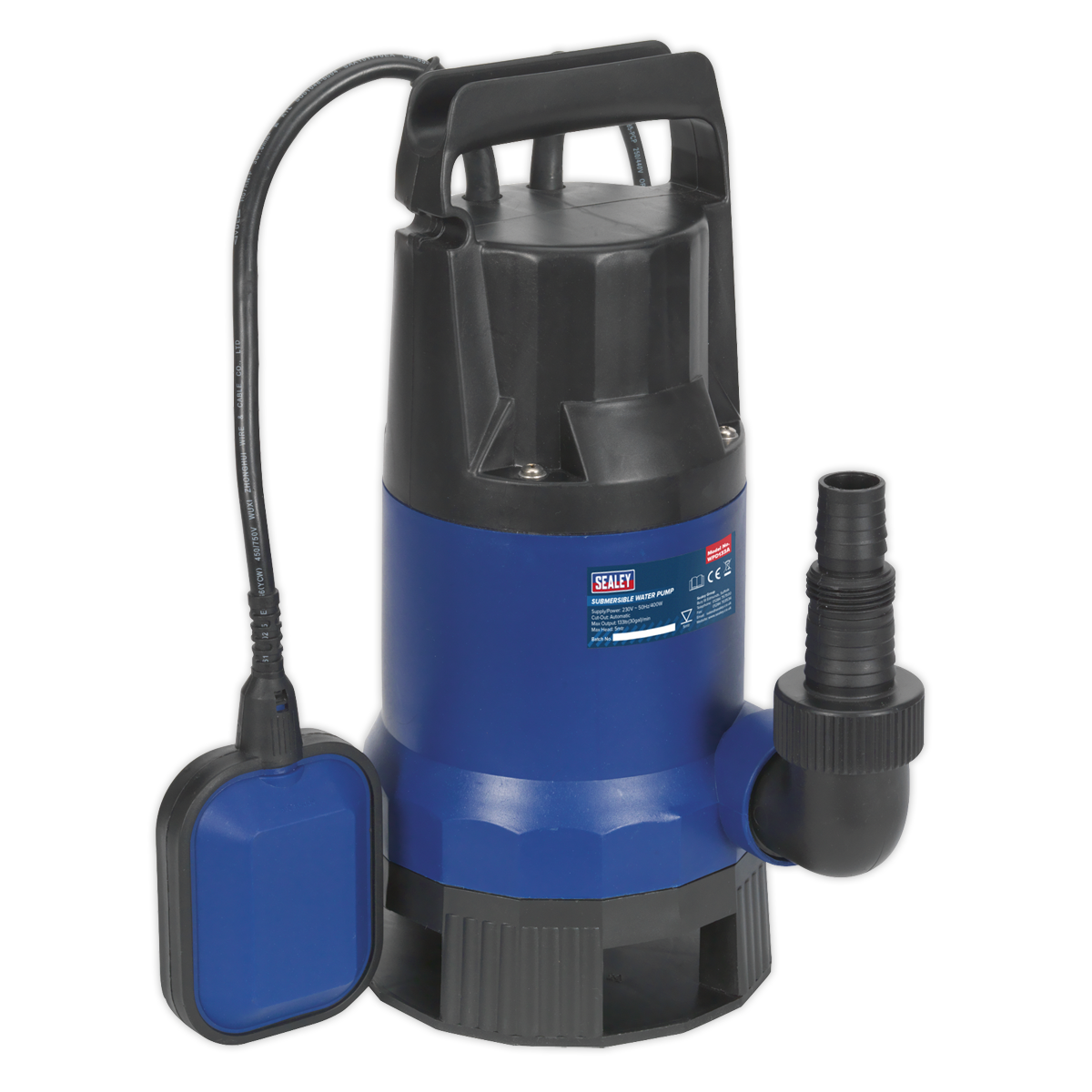 Submersible Dirty Water Pump Automatic 133L/min 230V