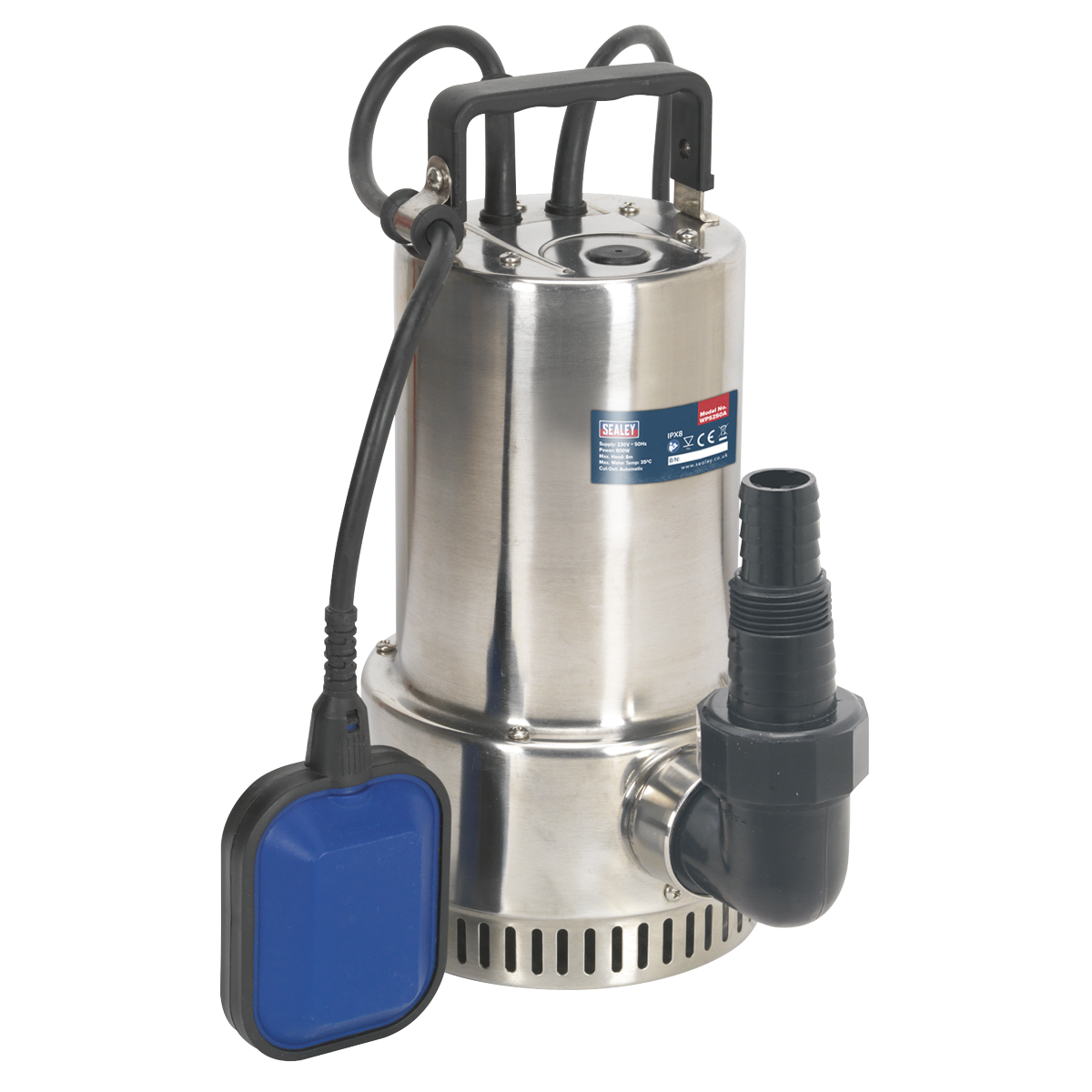 Submersible Stainless Water Pump Automatic 250L/min 230V