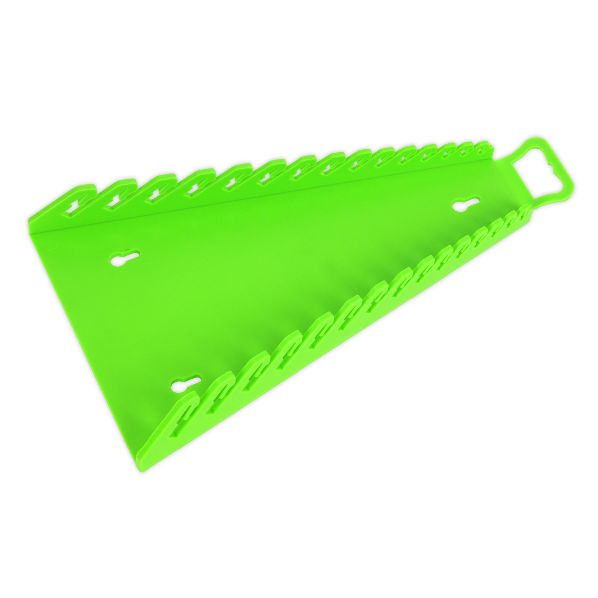 Reverse Spanner Rack Capacity 15 Spanners Hi-Vis Green