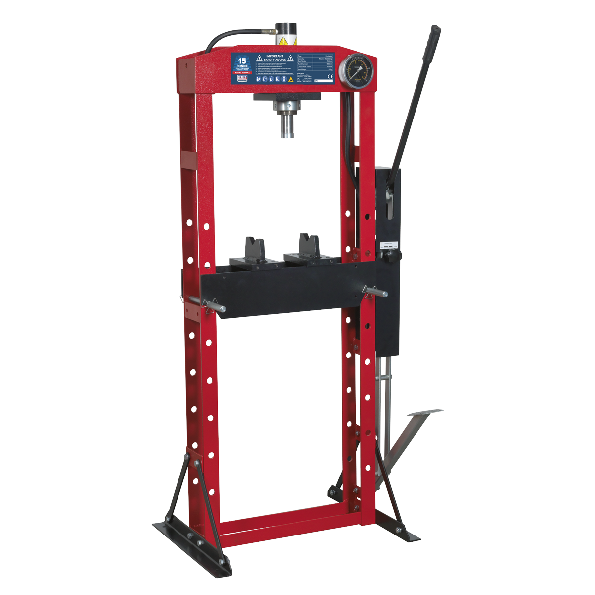 Hydraulic Press 15tonne Floor Type with Foot Pedal