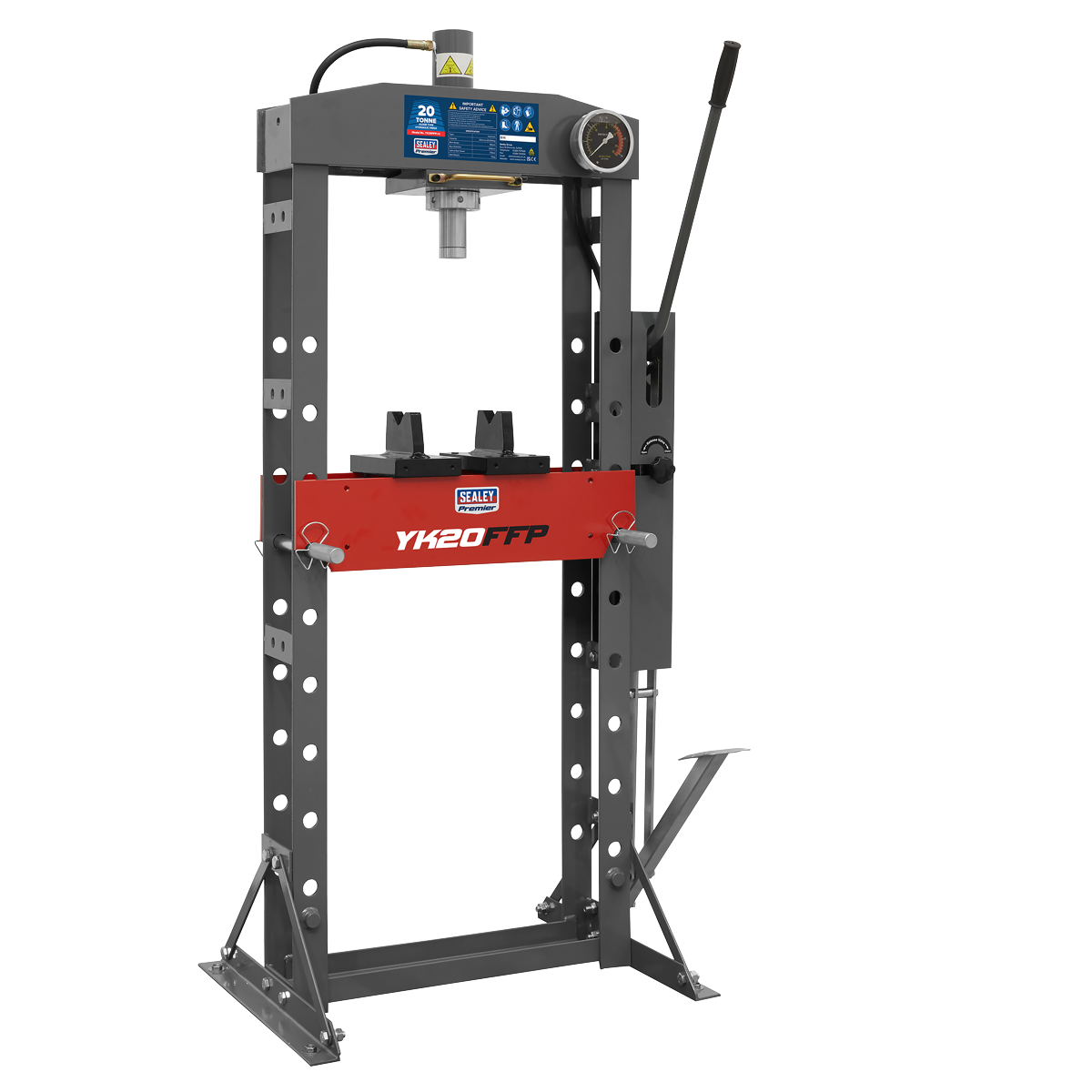 Hydraulic Press 20tonne Floor Type with Foot Pedal